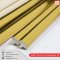 คิ้วพีวีซี 11 mm × 2.4m. สีทองหลังเหลี่ยม_WX