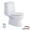 C188 (C90053) สุขภัณฑ์ แบบสองชิ้น 3/6 ลิตร สีฟ้ามุ่ย รุ่น NINA - COTTO