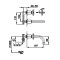 CT105C16 ก๊อกเดี่ยวอ่างล้างหน้าชนิดติดผนัง รุ่น CROSS - COTTO