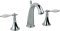 K-8670X-4P-CP ก๊อกผสมอ่างล้างหน้า มือบิดแบบ Traditional Lever - KOHLER