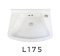 L-175 อ่างล้างหน้าแขวนผนัง สีขาว- Champion