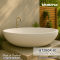 Model : BT200R-01 อ่างอาบน้ำ Bathtub วัสดุ FRP เคลือบผิวด้วยหินสังเคราะห์ (Solid Surface)