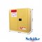 Schake FLAMMABLE CABINET 30 Gallon SCOO30Y Yellow