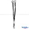 Schake Lanyard #SKL Y02 2hook สีดำ ยืดหดได้