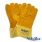 Schake Short Leather Glove Natural Size L long 11nich