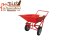 รถเข็นปูน ล้อคู่ แดง