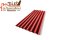 ลอนคู่ลอนเล็ก5x1.20ม. สีแดง