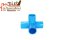 สี่ทางตั้งฉาก 3/4" (6หุน) PVC