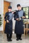 Dark Blue - Blue   MASTER Long Apron (FSA0282)