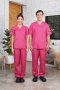 Hot Pink V-TechShort Sleeve Scrub Set (HPG0173)