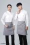 Houndstooth Half Short Apron