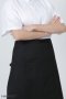 Black Half Long Apron