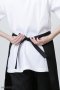 Black Half Long Apron
