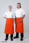 Orange Half Long Apron