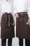 Brown - Beige  MASTER Long Apron (FSA0283)