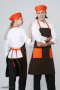 Orange-Brown Full Apron