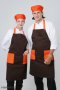 Orange-Brown Full Apron