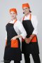 Orange-Black Full Apron