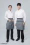 Black-Grey Loft Half Short Apron