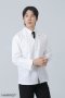 เสื้อกุ๊ก เสื้อเชฟ ชุดเชฟ เสื้อพ่อครัว คอฮาวาย สีขาว (FSS0651)
