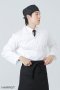 เสื้อกุ๊ก เสื้อเชฟ ชุดเชฟ เสื้อพ่อครัว คอฮาวาย สีขาว (FSS0651)