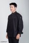 Black Anti-Bacterial Chef Jacket