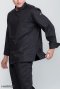 Black Anti-Bacterial Chef Jacket