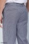 Houndstooth chef trouser
