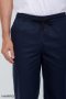 Navy Blue elastic waist chef trouser