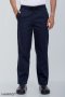 Navy Blue elastic waist chef trouser
