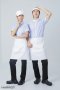 White-Blue Waiter & Waitress Shirt