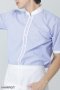 White-Blue Waiter & Waitress Shirt