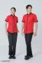 Black-Red Waiter & Waitress Shirt