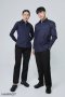 เสื้อพนักงานเสิร์ฟ แขนยาว สีกรม (SHI5103)