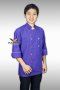 Purple piping Purple Chef Jacket