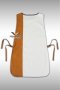 Beige-Brown Covered Apron