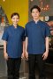 Blue Jeans Short Sleeve Chef Jacket