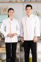 White Long Sleeve Chef Jacket (FSS0731)