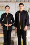 Black Long Sleeve Chef Jacket (FSS0732)