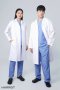 ชุดสครับ ชุดพยาบาล สีฟ้าอ่อน (เสื้อ+กางเกง) (HPG0153)