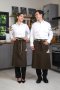 Brown - Beige  MASTER Long Apron (FSA0283)