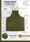 Green Canvas Full Apron