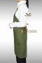 Green Canvas Full Apron