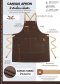 Brown Canvas Full Apron