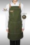 Green Canvas Full Apron