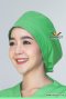 Green surgical cap