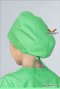 หมวกคลุมผม ห้องผ่าตัด สีเขียว