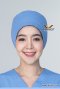หมวกคลุมผม ห้องผ่าตัด สีฟ้าอ่อน (HPC0103)