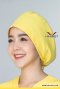 หมวกคลุมผม ห้องผ่าตัด สีเหลือง (HPC0106)