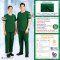 Green short sleeve scrub set (HPG0164)